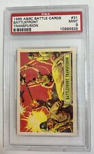 1965 A&BC TOPPS BATTLE CARD BATTLEFRONT #31 PSA 9  - ONLY 1 CARD HIGHER.. picture