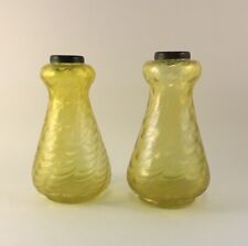 Matched Pair of Draped Glass Vases by Franz Welz picture