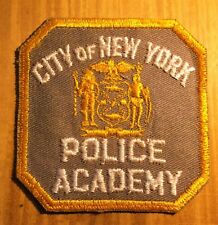 GEMSCO NOS NYPD Vintage Patch POLICE NYPD ACADEMY NYC  NY Original 1968 - V1 picture