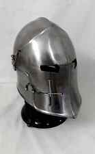 MEDIEVAL Armor Barbuta Helmet Knights Crusader Armour Helmet SCA Gift picture