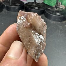 Red Hematite Inclusion Quartz Crystal Point from Colorado picture