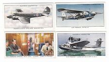 4 1936 Airliners Cards PENNSYLVANIA AIRLINES * PAN AM * AIR FRANCE picture