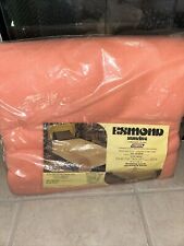 VINTAGE NEW SUNRISE ESMOND CHATHAM POLYESTER PINK BLANKET 72 X 90 Twin/Full picture
