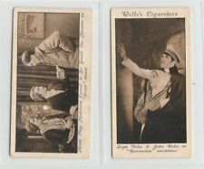 1931 W. D. & H. O. WILLS - CINEMA STARS (3RD SERIES) 2 CARDS picture