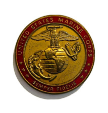 Original Uncommon Valor was a Common Virtue Marine Corp Challenge Coin picture