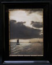Georg GERLACH photography antique marine boats sea Gustave LE GRAY clouds picture