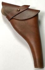 British WWI & WWII .455 Webley Revolver- Brown Leather Holster picture