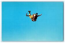 c1960's The Famed Orange Sport Parachuting Center Orange MA Unposted Postcard picture