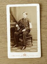 Antique photo CDV - J. MURISSE Boulogne sur Mer - boy in military uniform picture