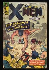 X-Men #6 GD 2.0 Namor Scarlet Witch Magneto Marvel 1964 picture