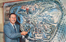 Postcard Vintage-style JUMBO Disneyland MAP Adventureland Brand New Reproduction picture