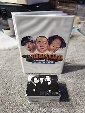 1997 - The Three Stooges - Duocards - Complete Base Card Set W/ Binder picture