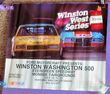 1987 Washington 500 Nascar Poster 43 Richard Petty 18” x 21” RARE picture