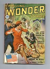 Thrilling Wonder Stories Pulp Aug 1942 Vol. 22 #3 VG 4.0 picture