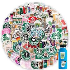 30 Starbucks Stickers ~ Starbucks Merch ~ Starbucks Logo Vinyl Decal ~ 30Pc picture