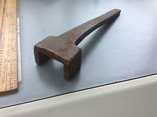 Wagon Axel Nut Wrench ? Rare Antique Blacksmith Made Metal picture