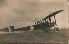 Photo Postcard RPPC Aviation RNAS Handley Page O/100 photo WW1 picture