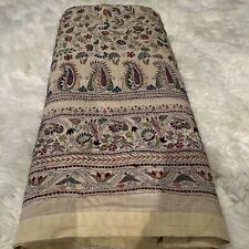 suzani Silk bed cover  Vintage 90x108 approx picture