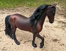 Breyer Traditional Horse • Custom Vermeer • CM Dappled Bay Friesian  picture
