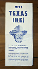 EISENHOWER CAMPAIGN PAMPHLET 1951 REALLY GREAT IN CONTENT, A TRUE LEADER picture