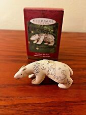 NEW Northern Art Bear Hallmark Keepsake 2000 Ancient Carving Tradition Ornament picture