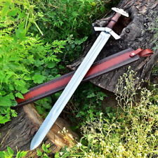 Handmade Stainless Steel Viking Sword, Medieval Sword, Wall Decor Sword Gift picture