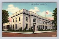 Lancaster PA-Pennsylvania, U.S. Post Office, Antique Vintage Souvenir Postcard picture