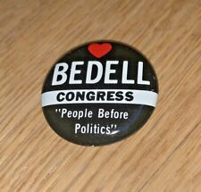 1970's  IOWA CONGRESSMAN BERKLEY BEDELL Button picture