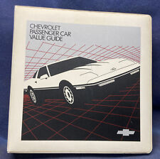 1985 Chevrolet Passenger Car Value Guide Dealer Album 85 Camaro Corvette Nice picture