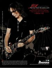 STEVE VAI - Ibanez Guitars - JEM77P2 - 2010 Print Ad picture