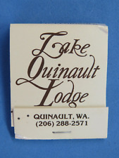 Matches Matchbook: / Lake Quinault & KALALOCH Lodge 