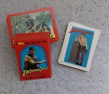  1984 Topps Indiana Jones and the Temple of Doom Trading Card Set~ w/Stickers picture