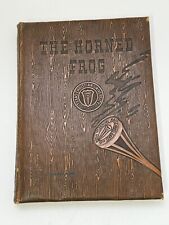 1943 Texas Christian University The Horned Frog Yearbook VTG picture