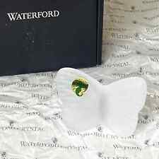 NEW Waterford Crystal RARE Frosted GLASS BUTTERFLY Paperweight Decor 3.75