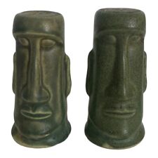 Kahiki Supper Club, Moai Salt and Pepper Shaker Set, Vintage And Rare picture