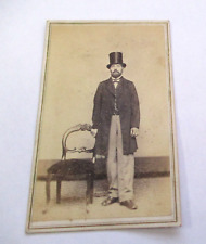 ANTIQUE J.D. DODGE 114 HANOVER ST. BOSTON REAL PHOTO VICTORIAN TRADE CARD picture