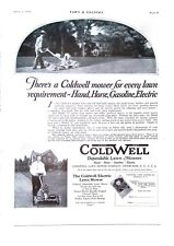 Vintage Magazine Ad Ephemera - Coldwell Lawn Mowers - 1926 picture