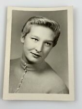 AgC) Found Photo Photograph 1950's School Class Portrait Young Woman picture