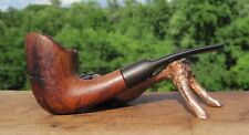 FOR REPAIR Freehand Straight Grain Tobacco Smoking Estate Pipe picture