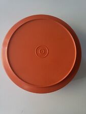 Vintage Tupperware Seal n Serve Bowl #1206-31 w/lid Orange  picture