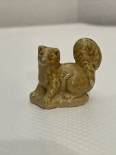 Wade Whimsies England Red Rose Tea  Miniature Squirrel Porcelain Figurine Tan picture