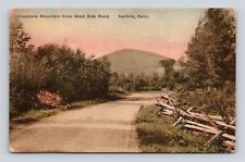 Antique Postcard Haystack Mountain West Side Road Norfolk CN Cancel 1923 Old picture