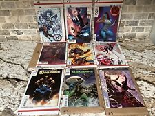 Long Box Bargain (lot of 9) Marvel Comics 6 X-Men,, 2 Woliverine,   1 Avengers picture