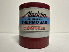 Vintage 1989 Aladdin 10 Oz Insulated Thermo Jar With Freezable Lid NOS picture