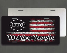 We The People License Plate 6x12 | Aluminum UV Treated | Graphic Plate picture