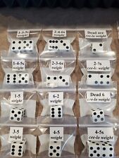 Gaffed dice magician dice trick dice loaded dice weighted dice *FREE SAMPLE* picture