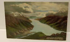 Lynn Canal Skagway From MT Dewey Alaska AK Postcard Photochrom picture
