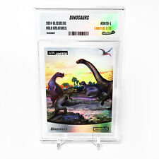 DINOSAURS Card 2024 GleeBeeCo Holo Creatures 1915 Illustration #DN19-L /25 Made picture