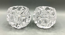 Pair of Tiffany & Company Crystal Votive Candle Holders picture