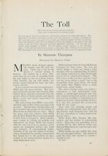 1915 The Toll Maravene Thompson Harrison Fisher Artist A/S Vtg Print Story CO5 picture